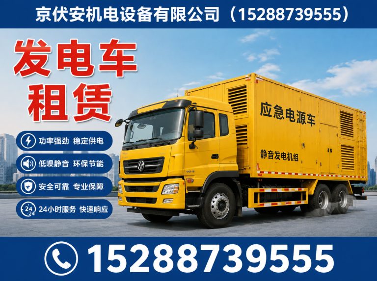 迪庆发电机租赁展示图